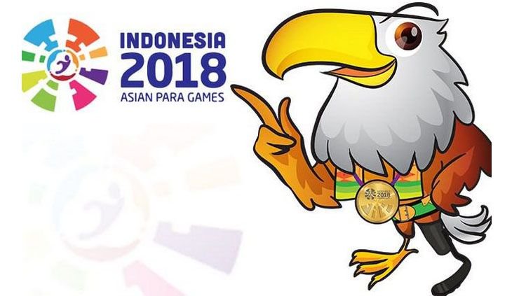 Logo Asian ParaGames 2018 di Jakarta